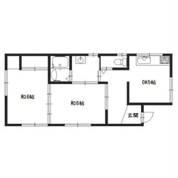 飾磨区阿成戸建の物件間取画像